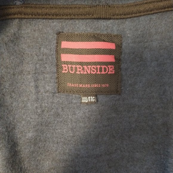 Burnside Men's Hoodie With Full Zipper XXL - Picture 5 of 6